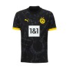 Conjunto (Camiseta+Pantalón Corto) Borussia Dortmund Brandt 19 Segunda Equipación 23-24 - Niño